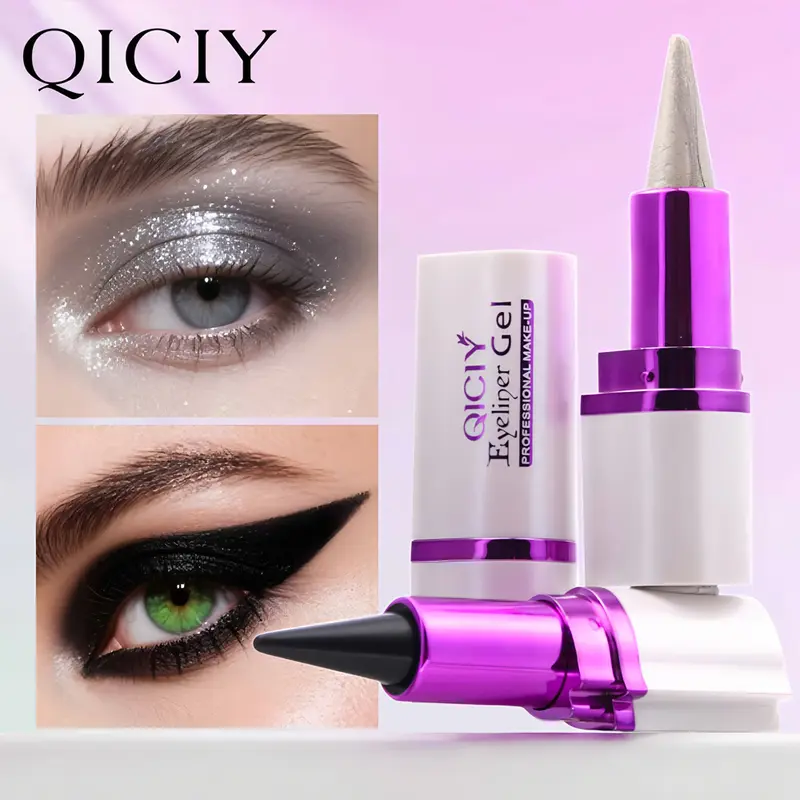 "Waterproof & Sweatproof Gel Eyeliner – Silky Smooth Application, Long-Lasting Durability for All-Day Wear"