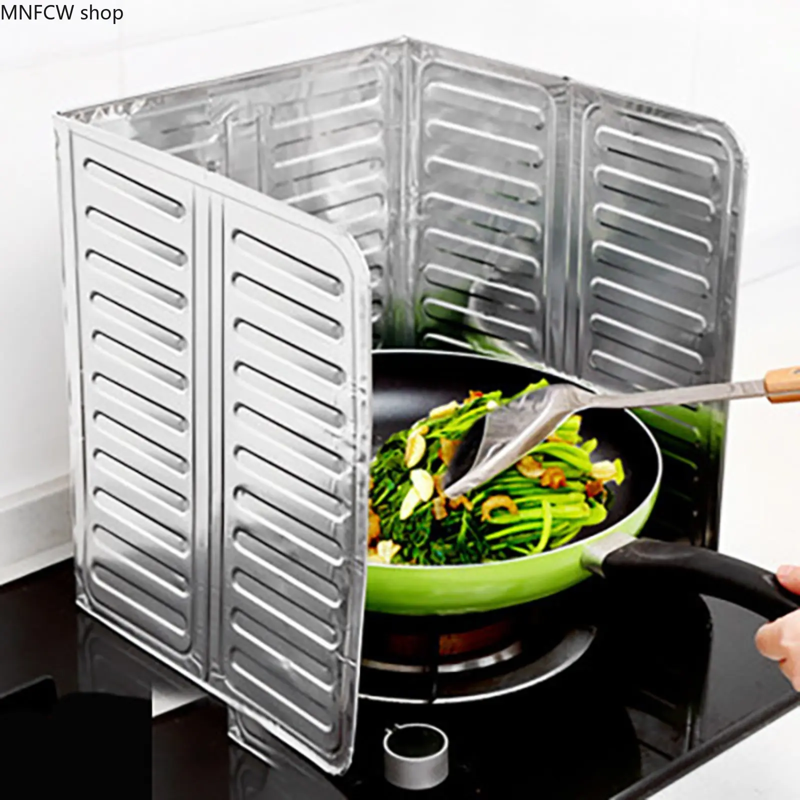 2026 Viral Kitchen Oil Splash Guard Stove Top, Anti-Splash Cooking Baffle Waterproof Heat Insulation Board, Home Frying Pan Grease Protector