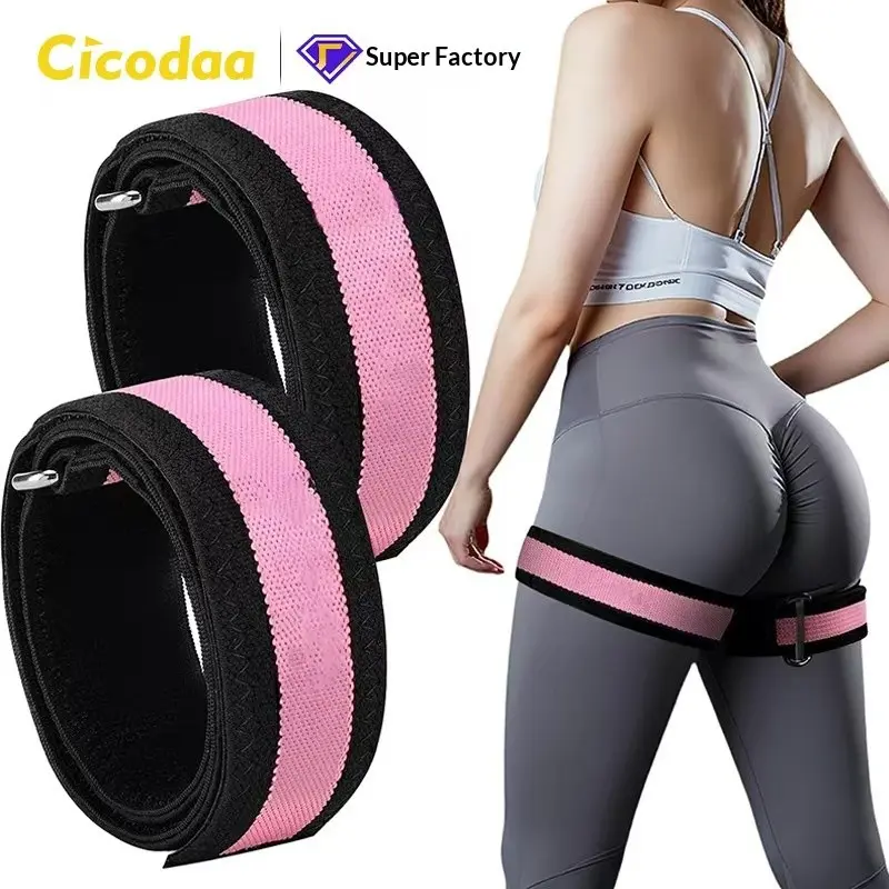 2pcs Bfr Blood Flow Restriction Training Bands, Adjustable Occlusion Straps, Muscle Pump Boost, Fitness Compression Wraps for Gym Workout, Fitness Accessories