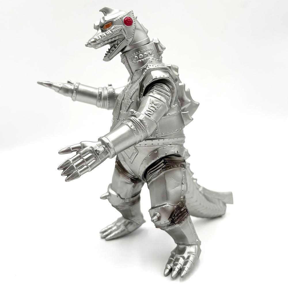 New Anime Godzilla King Of The Monsters Dinosaur Heavy Armored Machinery Soft Glue Mechagodzilla Action Figure Model Doll Toy