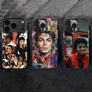 Dance King M-Michael J-Jackson-es  Phone Case For iPhone 17 promax 17e 17 16 15 14 13 12 11 Mini Pro Max Air For Samsung S26 Ultra S25 S24 S23 S22 FE Plus Edge Anti-Fall shockproof protection Soft silicone Back Cover For Fans Gift