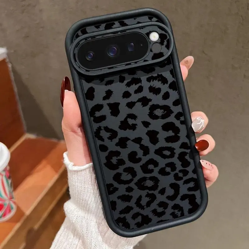 Leopard Print Soft TPU Phone Case For Google Pixel 10 8 Pro 9A 8A 10 9 Pro XL 7A Shockproof Silicone Cover For Pixel 9 8 7 Pro