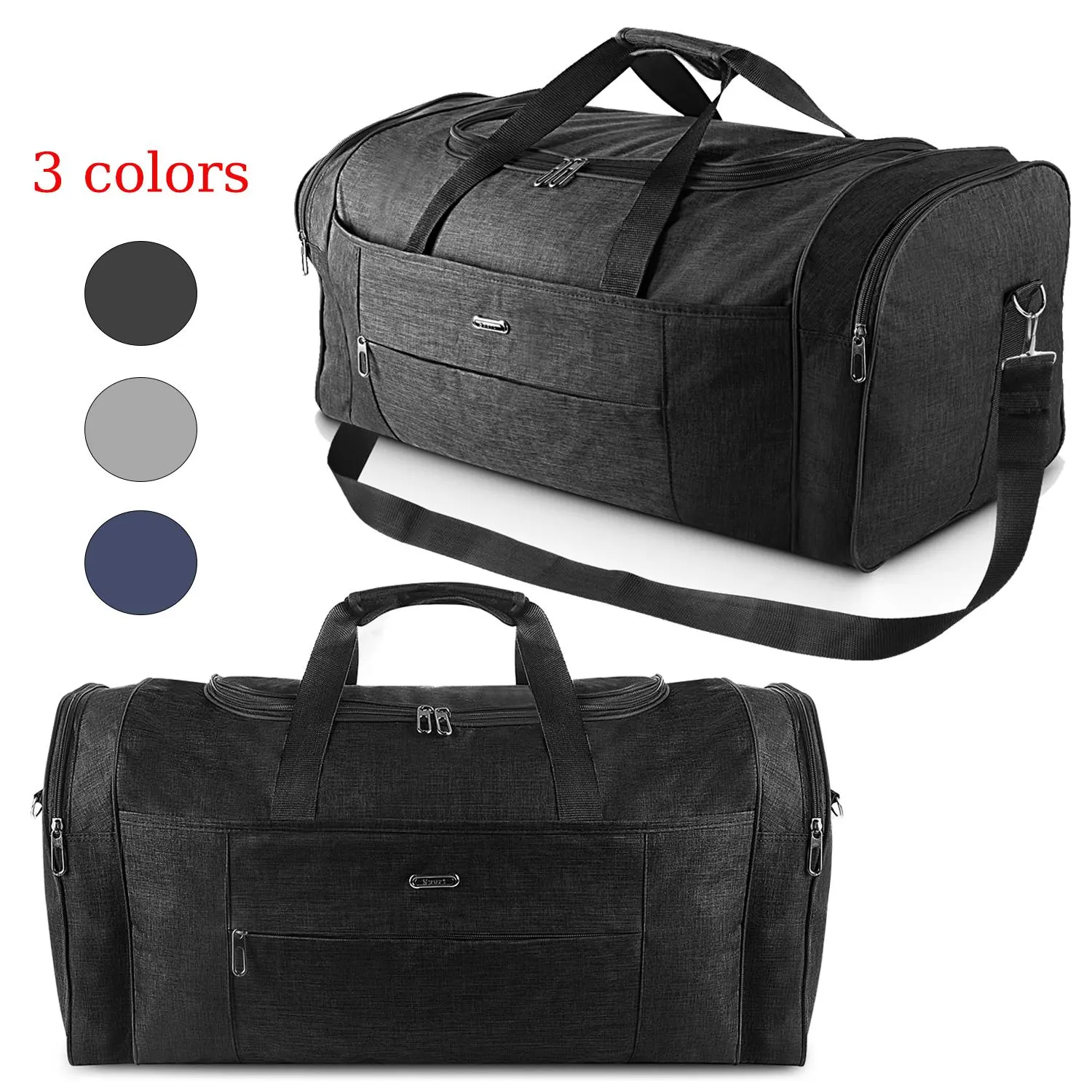 70L Large Capacity Travel Bag, Crossbody & Handheld Multifunctional Bag, Unisex Carry-On Weekend Bag, Lightweight & Foldable, Essential for Outdoor Camping Hiking Travel (Father's Day Gift) tote shoulder travelessentials