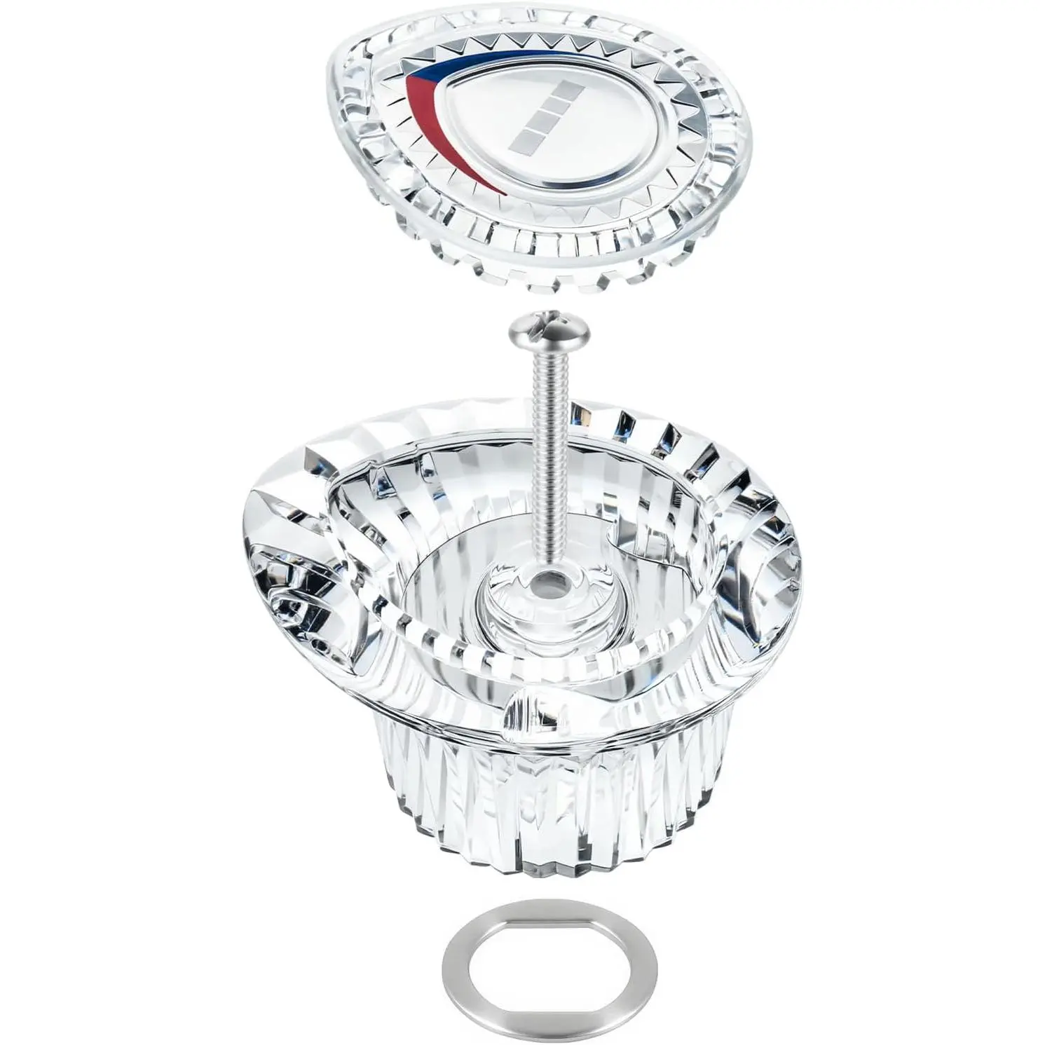 96797 Shower Handle  Compatible with  Chateau Single-Handle | for Tub/Shower Handle, Shower Knob  Kit, Include Screws