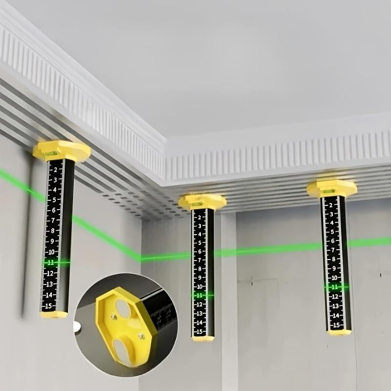 Heavy-Duty Leveling Tool with Laser Line, Ideal for Tile Installation Ceiling Floor Wall Professional Contractor DIY Projects