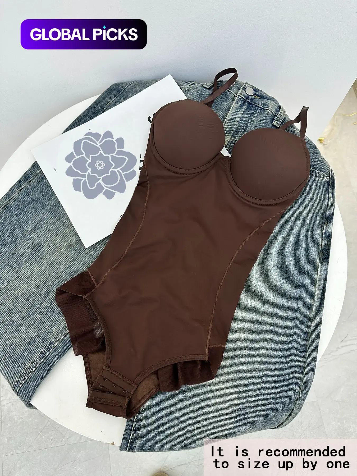 Women's Abdomen Control Bodysuit Underwear with Bra and Adjustable Straps, Casual Chic Feminine Basic Minimalist Slimming Shaping Artistry, Sizes XS to Xxl for All Seasons, Elastic Shapewear Bodysuit