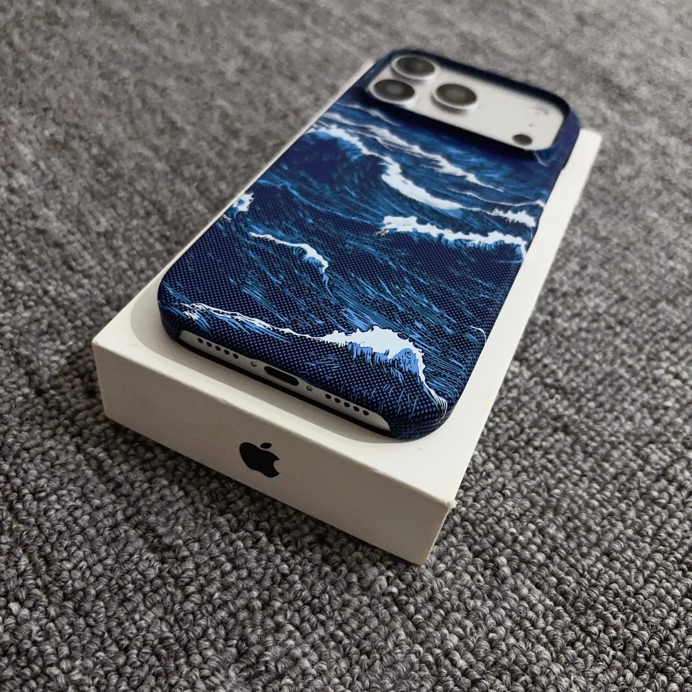 Magnetic Kevlar Carbon Fiber Phone Case for iPhone 17 Pro, Matte Protective Cover for iPhone 16 Pro Max, 17, 16, 15, 14, 13, 12 Pro Max