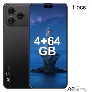 Astarry Android Smartphone, 6.93-Inch Dual Sim, 5+13mp Camera, 256GB Expandable Memory, 4GB RAM, 4100mah Battery, Octa-Core Cpu, 4g Network