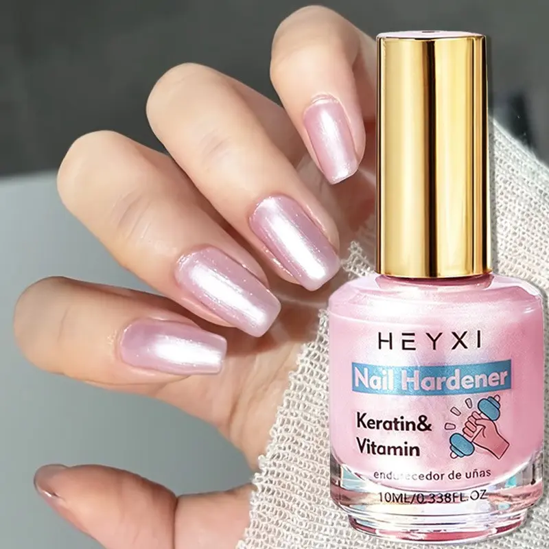 10ML Keratin Nail Strengthener, Repairs Weak Nails, Long-Lasting Shine, Smooth Application, Natural Jelly Color, Nutritious Healthy Nails, Nail Care, Nail Repair Solution, Nail Strengthener Oil, Nail Care Liquid