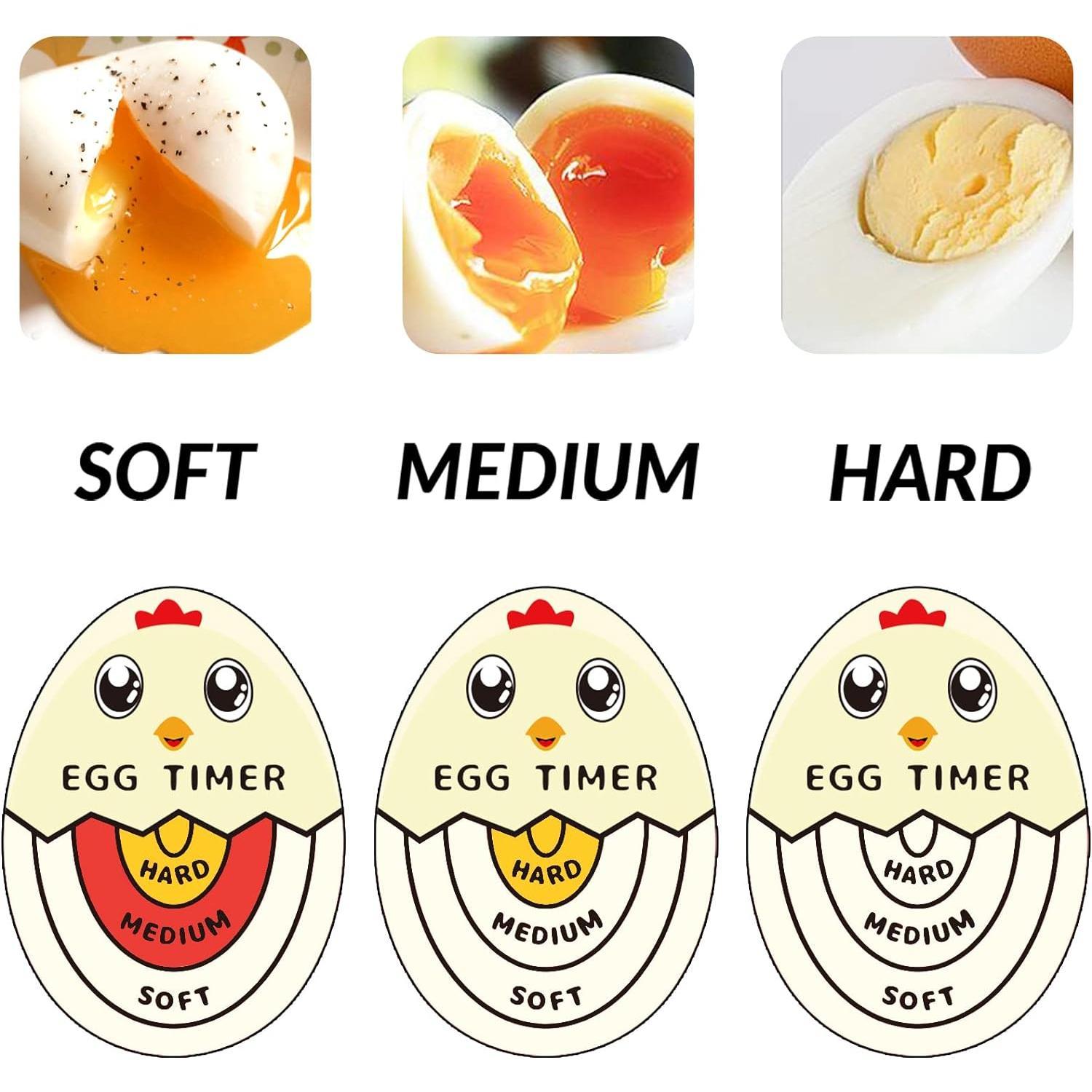 Egg Timer for Boiling Eggs That Changes Color When Done, Color