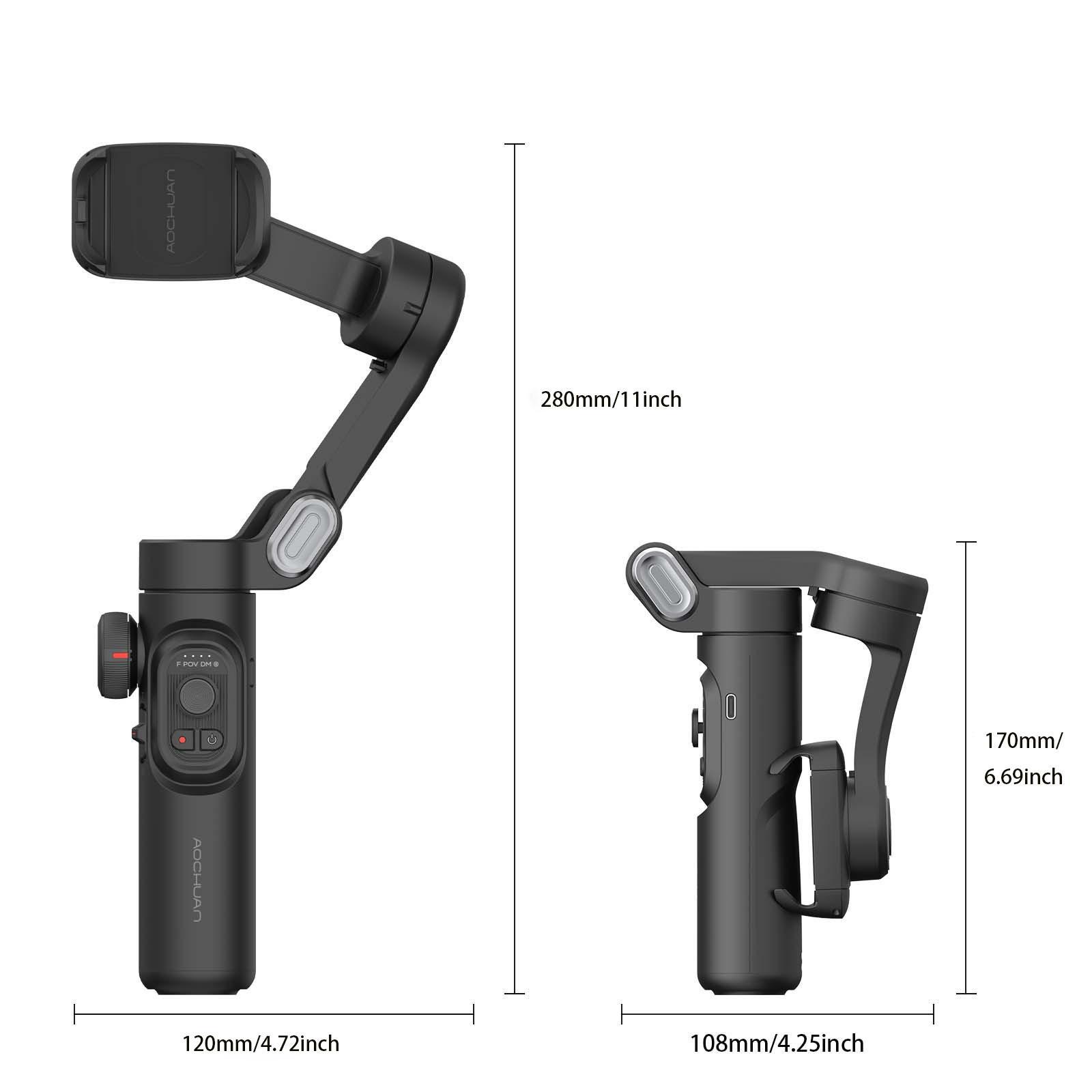 Handheld 3-Axis Anti-Shake Shooting Stand (1 Count), Rotating Automatic Face Tracking Stabilizer for Live Video, Phone Accessory for Content Creators, Smartphone Camera Accessories Handheld 3-Axis Anti-Shake Shooting Stand (1 Count), Rotating Automatic Face Tracking Stabilizer for Live Video, Phone Accessory for Content Creators, Smartphone Camera Accessories