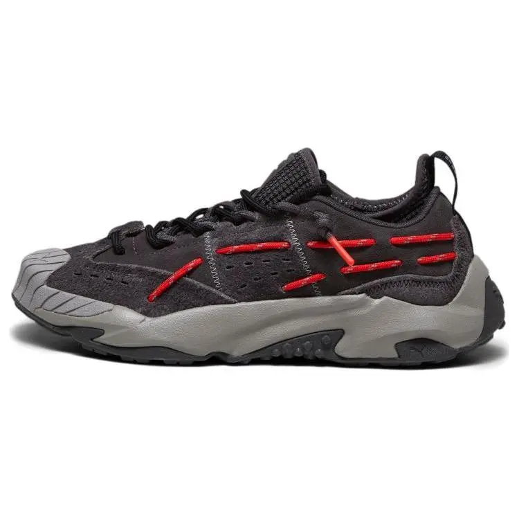 PUMA Plexus Leather Comfortable Versatile Shock Absorbing Durable Low Top Lifestyle Casual Shoes 386329-07