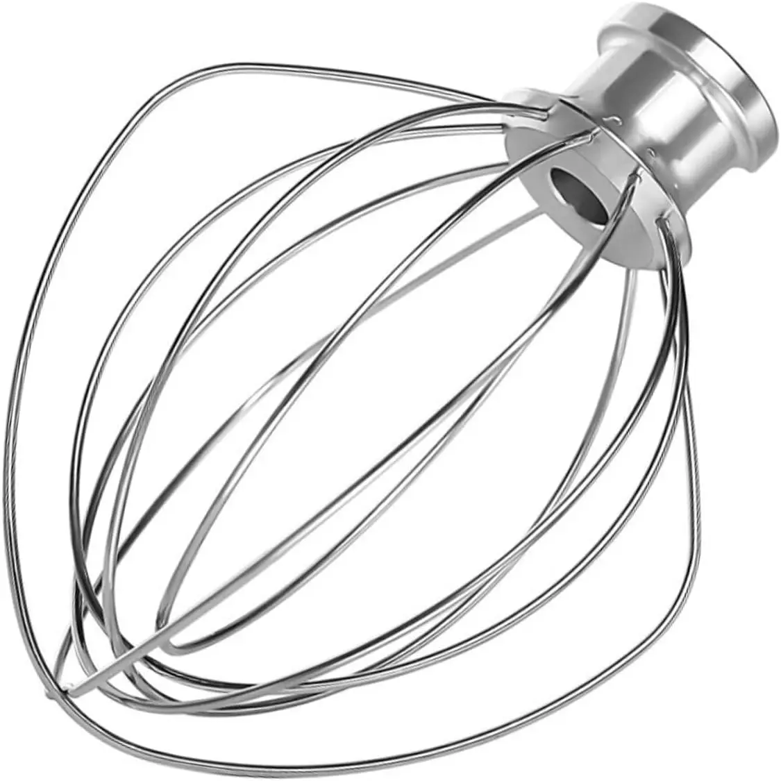 K45WW 6-Wire Whip Attachment Fits  Tilt  Stand Mixer - Egg Heavy Cream Beater, Cakes Mayonnaise Whisk for Kitchen Aid Mixer Accessory
