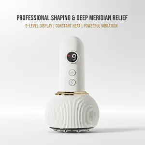 Professional Body Sculpting & Lymphatic Drainage Massage Tool - Heated Vibration Device for Smooth Skin & Deep Relaxation