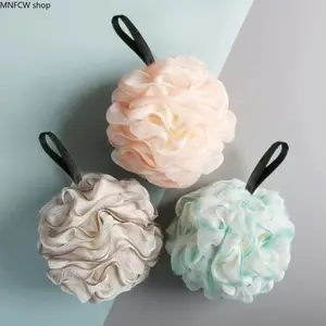 [BOGO Deal] Buy 1 Get 1 Free2026 Viral Large Bath Sponge Loofah Ball Set, Exfoliating Body Scrubber Mud Remover, Shower Bath Flower Deep Cleaning Tool for Bathroom Daily Use