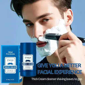 Refreshing Shaving Cream, Smooth Gentle Razor Glide, Mild Moisturizing Formula, Ideal for Daily Use, Softens Skin Before Shave