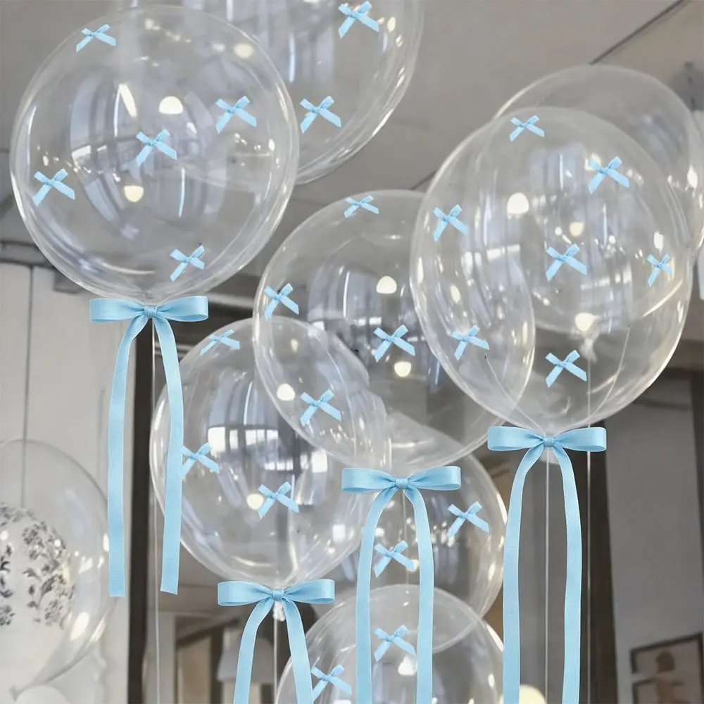 51-Piece Party Balloon Set with Pom Poms, Bows, and Glue Dots, Birthday Decorations, Graduation Balloons, Perfect for Birthdays, Weddings, Anniversaries, Graduations, and More