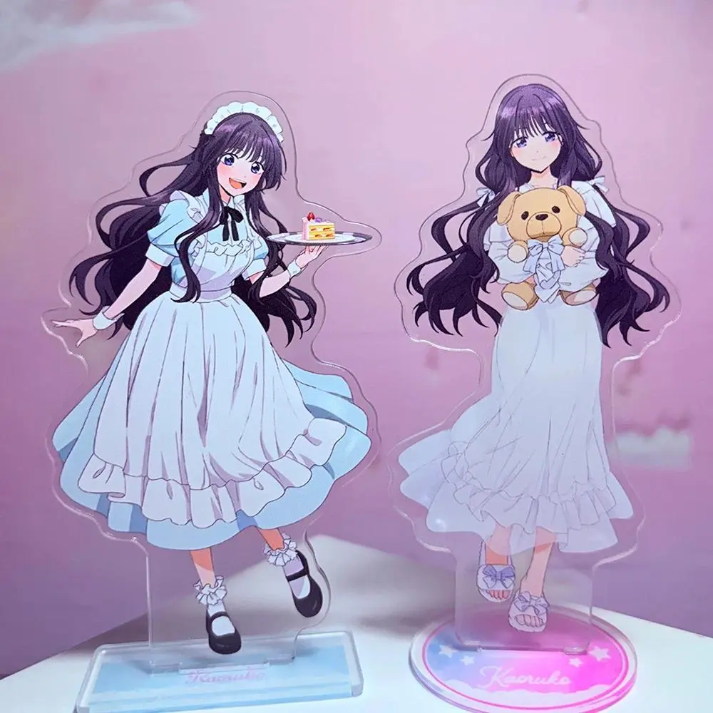 Anime The Fragrant Flower Blooms with Dignity Kaoruko Waguri Cosplay Acrylic Stand Cute Acrylic Figure Desktop Ornament Props
