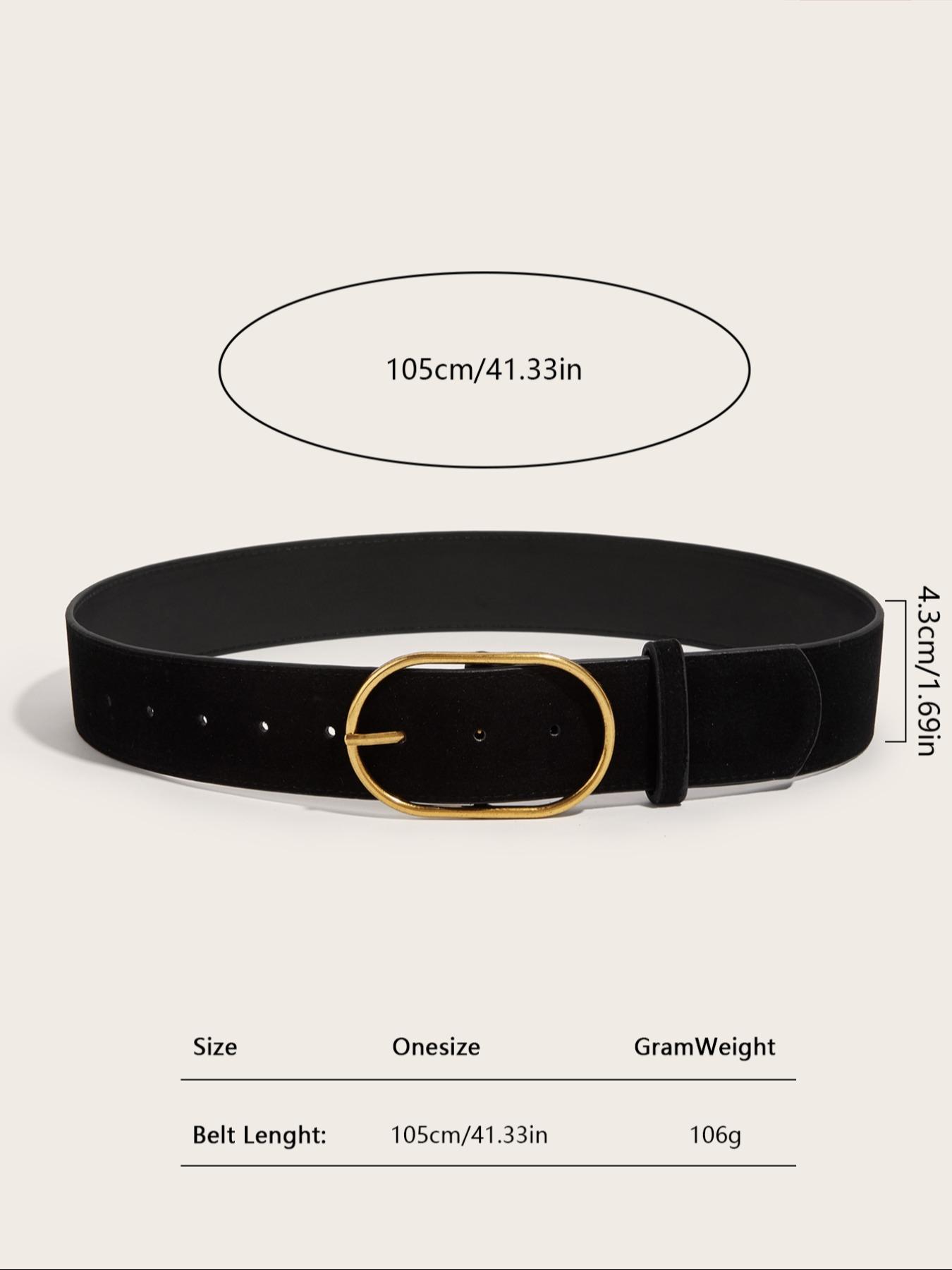 Women's Fashionable Solid Color Belt for Jeans, Fashion Belt for Party, Daily Clothing Decor, Trendy All-match & Exquisite Belt for Gift, Casual Dress Belt, Stylish Belts