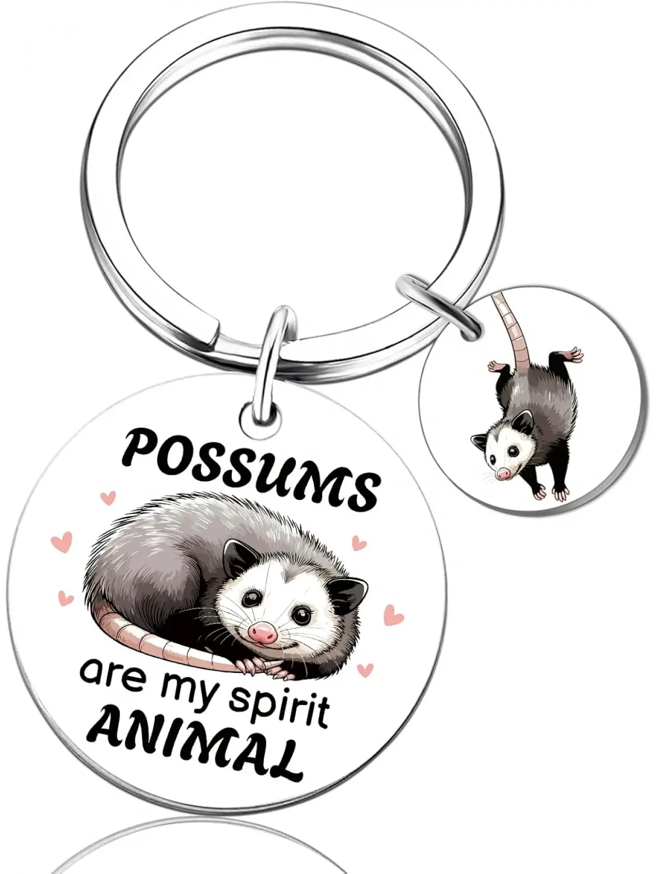 Possum Gifts Opossum Gifts Possum Keychain Birthday Gift for Opossum Lovers Friends Family Mothers Day Present
