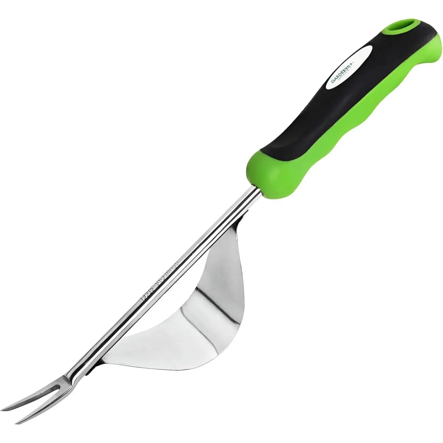 Dandelion Weeder Tool with Fulcrum - Rust Resistant Stainless Steel Weed Puller Weed Puller with Leverage Base, V-Shaped Fork Tip   Handle - for Planting  Weeding