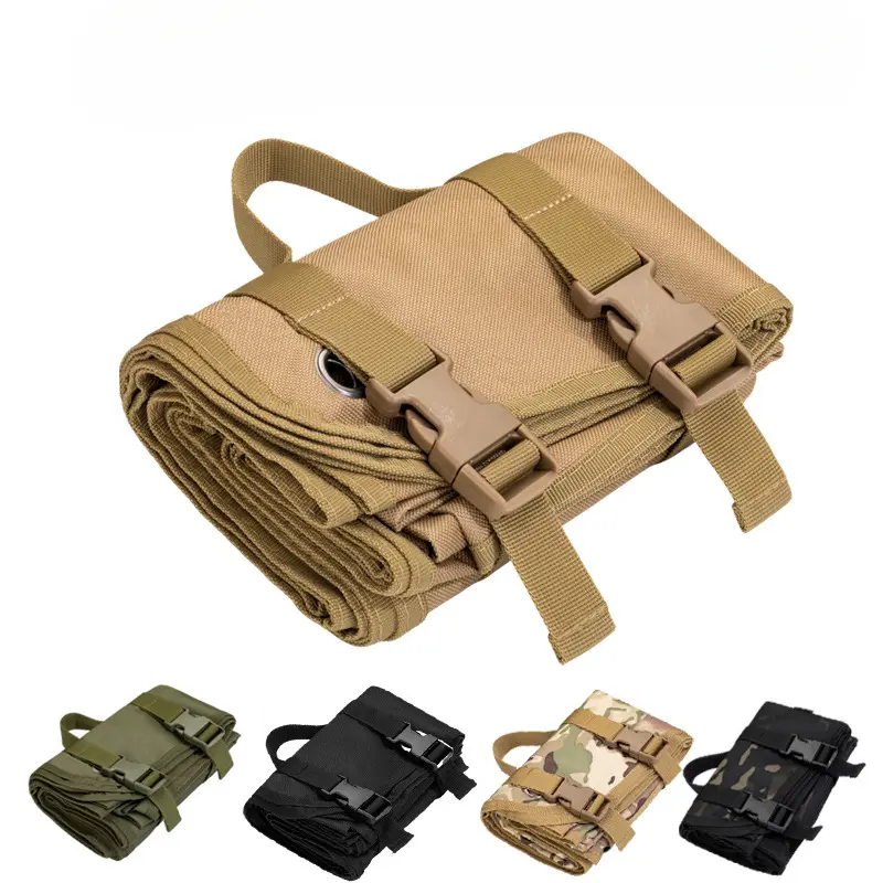 Outdoor equipment portable mat camping picnic mat foldable waterproof and moisture-proof sniper shooting range tactical training shooting mat
