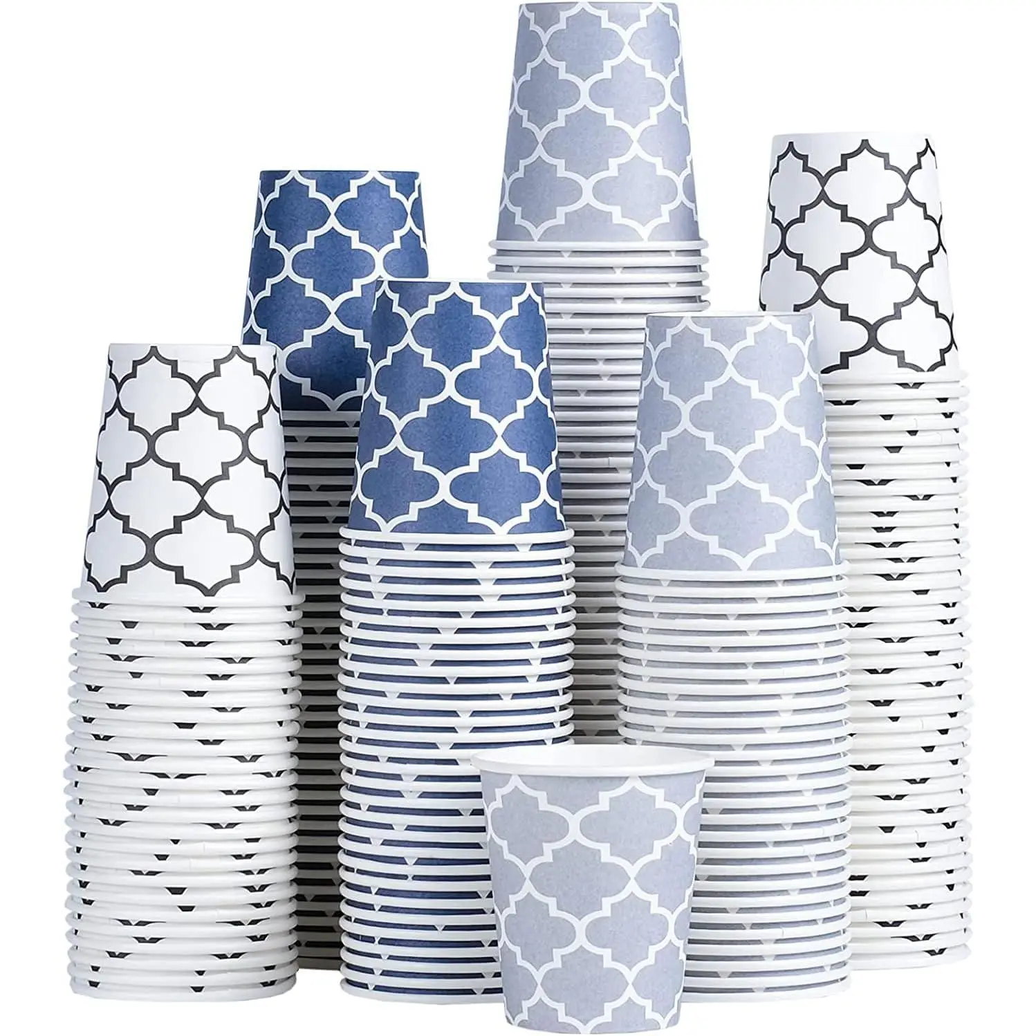 3 oz Paper Cups, Small Mouthwash Cups 3 OZ, Mini Disposable Bathroom Cups, Paper Cups 3 Ounce for Bathroom, Supermarket, Birthday Party, Travel, Events, Picnic, BBQ