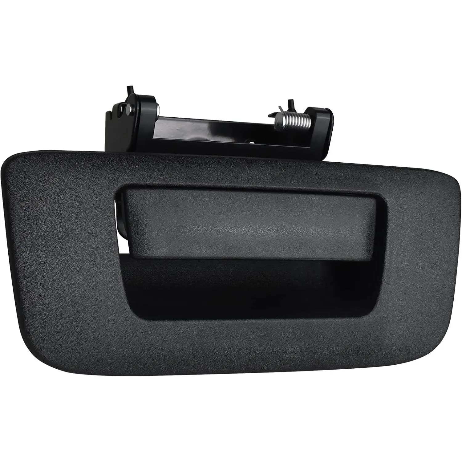 Tailgate Handle Latch w/Bezel Cover 20955300 22755303 Compatible with 2007-2014 Chevrolet Chevy Silverado GMC Sierra 1500 2500 3500 Rear Truck Bed Tail Gate Door Panel