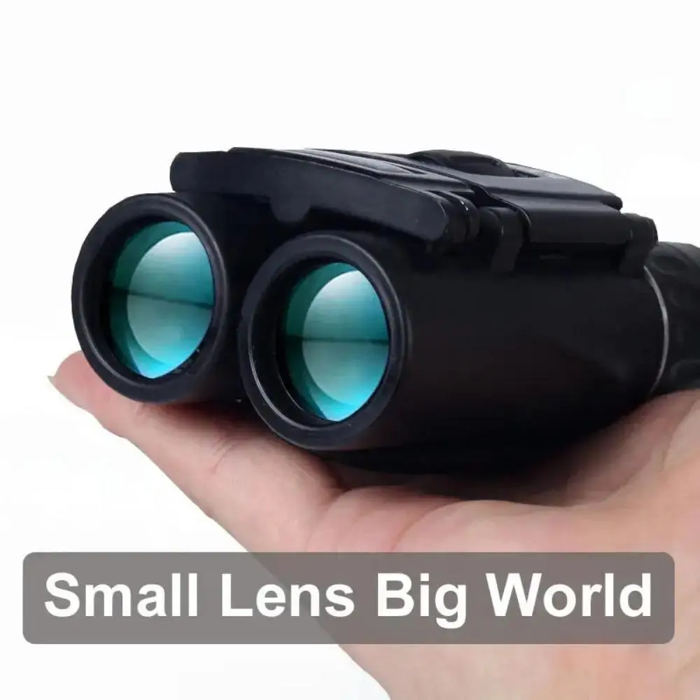 Portable Mini HD Binoculars 40x22, Viral Lightweight Polarized BAK4 Optics Binoculars, IPX6 Water Resistant Foldable Compact Binoculars with 2000M Ultra Long View, Sharp Vision Reliable Outdoor Eyewear for Bird Watching, Road Trips, Walking, Concert, Dail