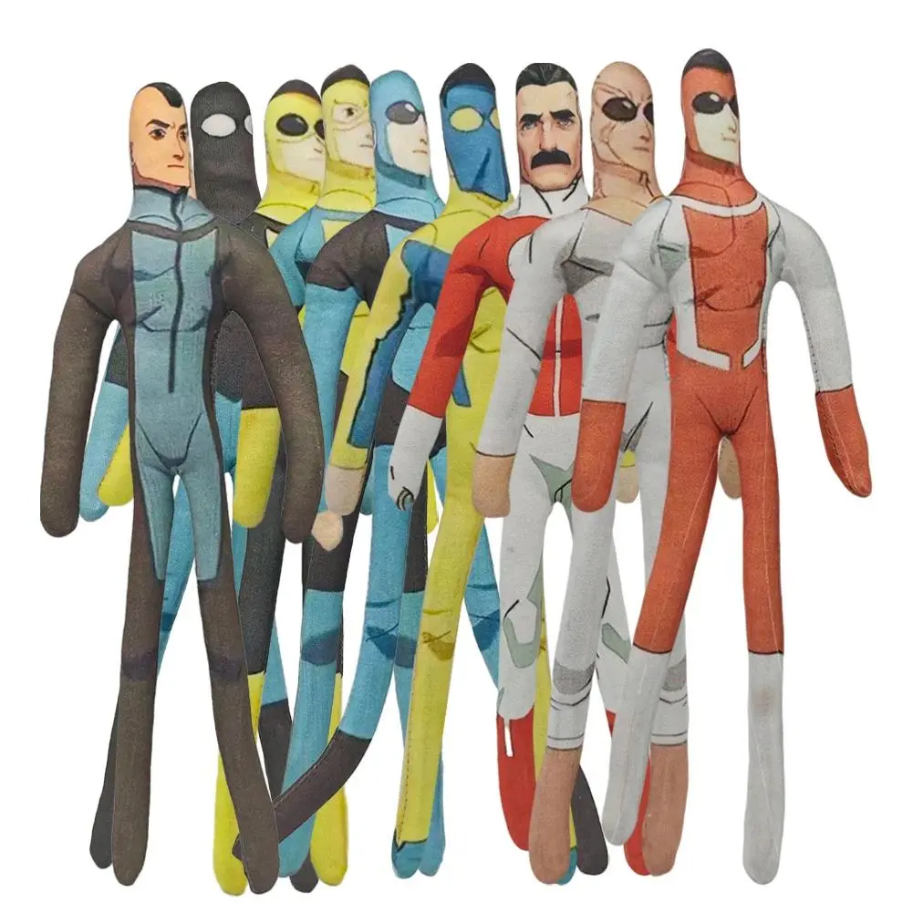 Unisex Hood Mark Toy - Soft Plush Doll, Anime & Manga Mark Grayson Collectible, Omni Man Nolan Grayson Character, Mohawk Cos Sinister Abstract Action Piece, Mark Grayson Toy