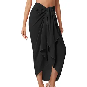 Women's Swimsuit Cover Up,Beach Sarong Wrap Bottom Coverup for Women Short SkirtGift.