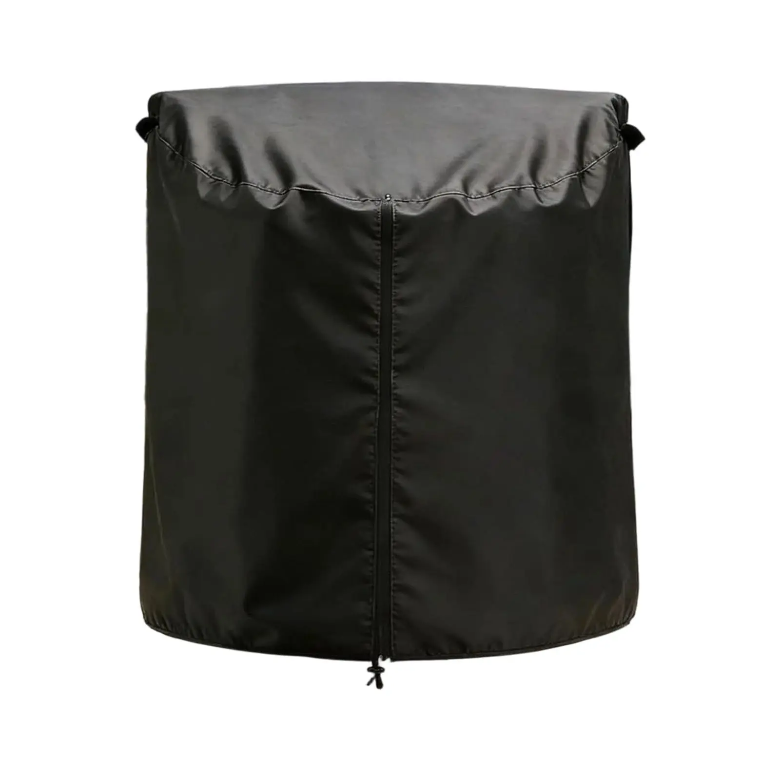 Outdoor Trampoline Cover, Round Waterproof Design, Material Polyester, Includes Drawstring and Buckles, Durable Rain Protection for Kids' Playtime