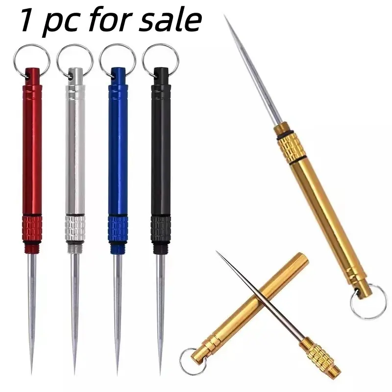 Portable Toothpick, Pocket Toothpick, Outdoor Camping Metal Toothpick Box, Reusable Toothpicks, Multi-Functional for Oral Cleaning, Oral Hygiene, Metal Toothpick Holder, Traveling