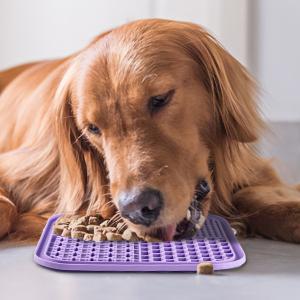 Licking Mat for Dogs & Cats 1 Pack with Suction Cups, Dog Lick Mat for Anxiety Relief, Dog Toys to Keep Them Busy, Peanut Butter Licking Pad for Boredom Reducer, Perfect for Bathing Grooming Licking Mat for Dogs & Cats 1 Pack with Suction Cups, Dog Lick Mat for Anxiety Relief, Dog Toys to Keep Them Busy, Peanut Butter Licking Pad for Boredom Reducer, Perfect for Bathing Grooming