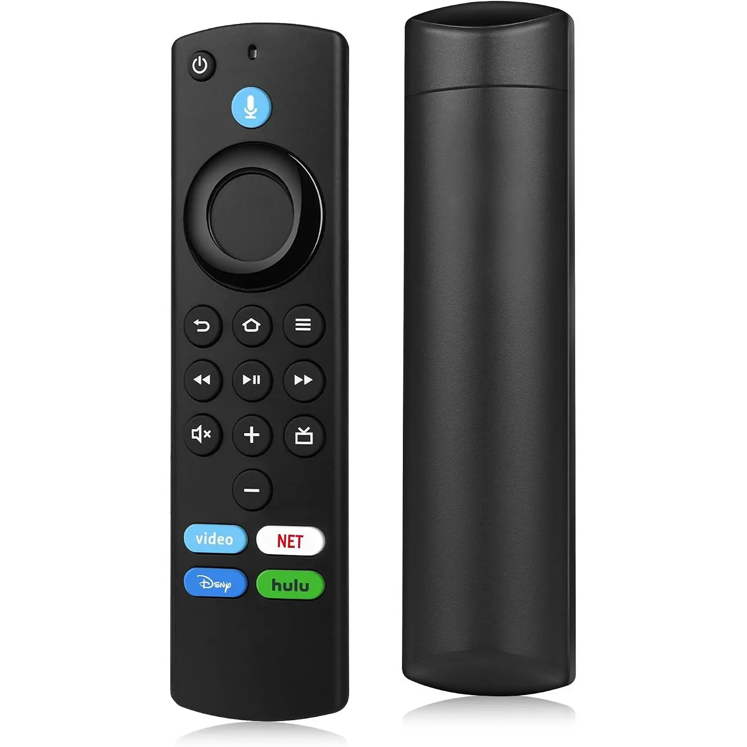 Voice FireStick Replacement Remote Compatible with Fire Smart TV Stick (Lite/4K Max/4K), TV Cube (1st/2nd/3rd Gen), Smart TV(3rd Gen), and for Insignia-Toshiba-Pioneer Smart TVs