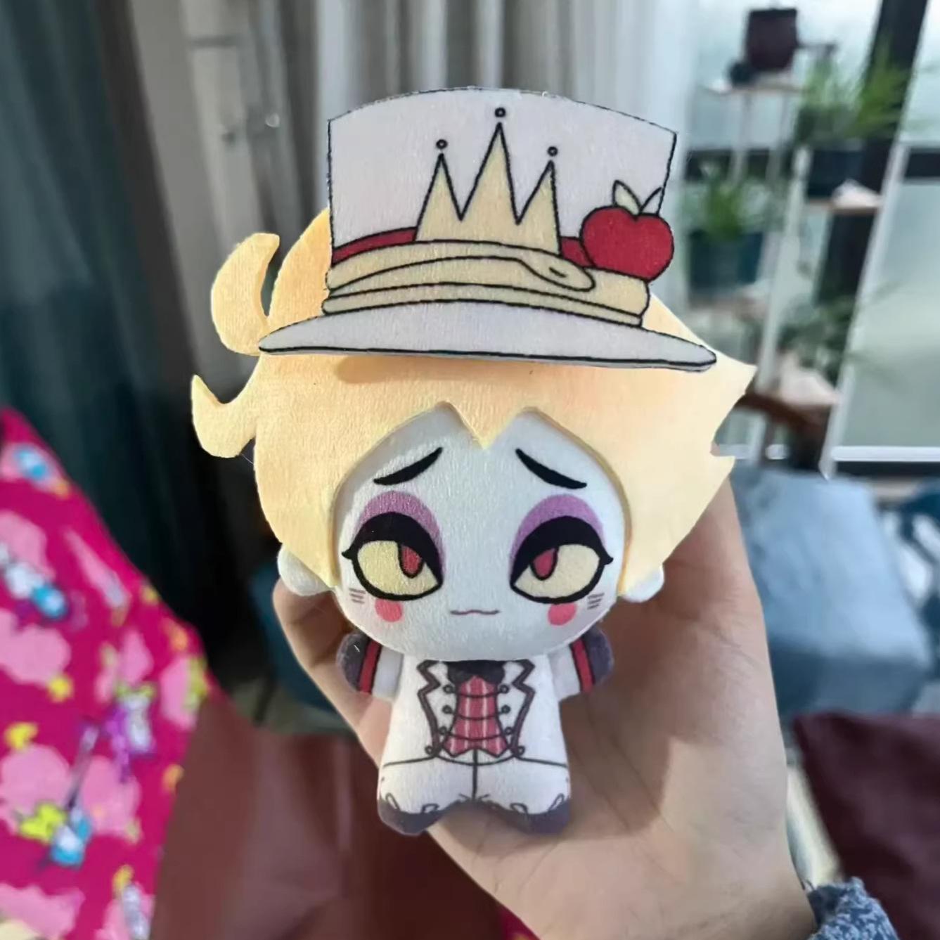 New Anime Hazbins Hotels Plush Doll Cartoon Movie Peripheral Niffty Plushie Soft Stuffed Doll Toy Gift For Kids