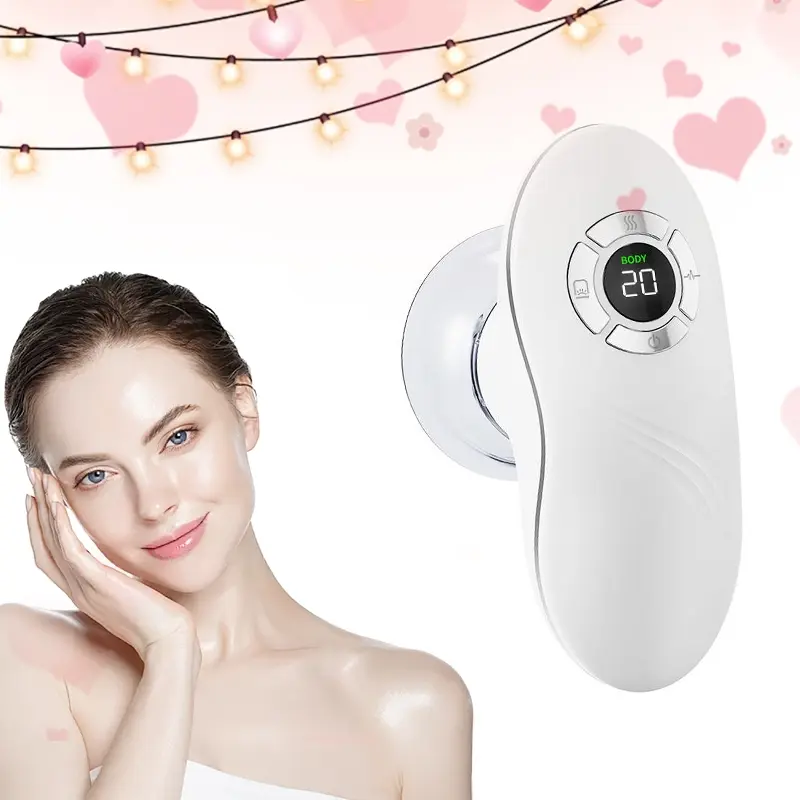 New electric cupping device with scraping function, equipped with display screen and heating function, suitable for the back and suitable for holiday gift giving