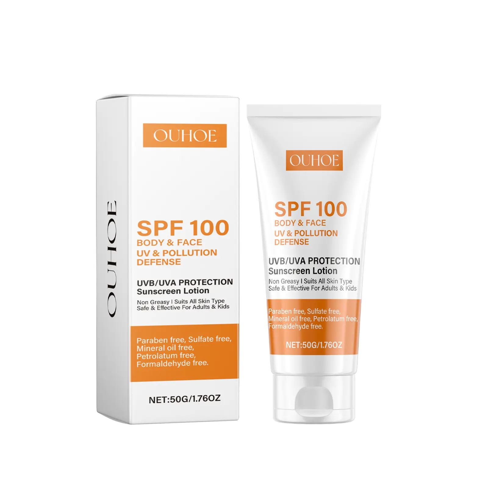 Face Lotion,Face Protection Lotion,Mild Protection,UV Repair Sunburn Anti-Wrinkle Clear Protection Cream,Suncreen Lotion.
