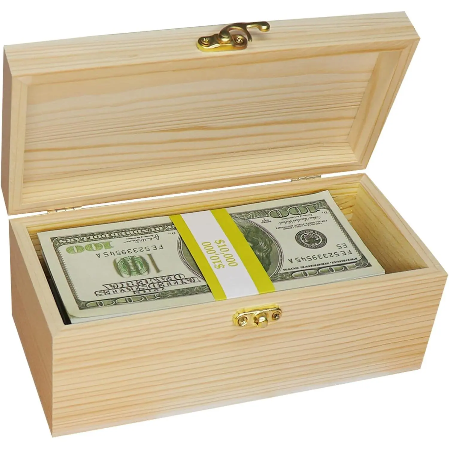 Wooden    Tray with 30  Wrappers, Single Compartment Wooden    Organizer Storage Change Box Case for , Moneyboxes  Holder  for