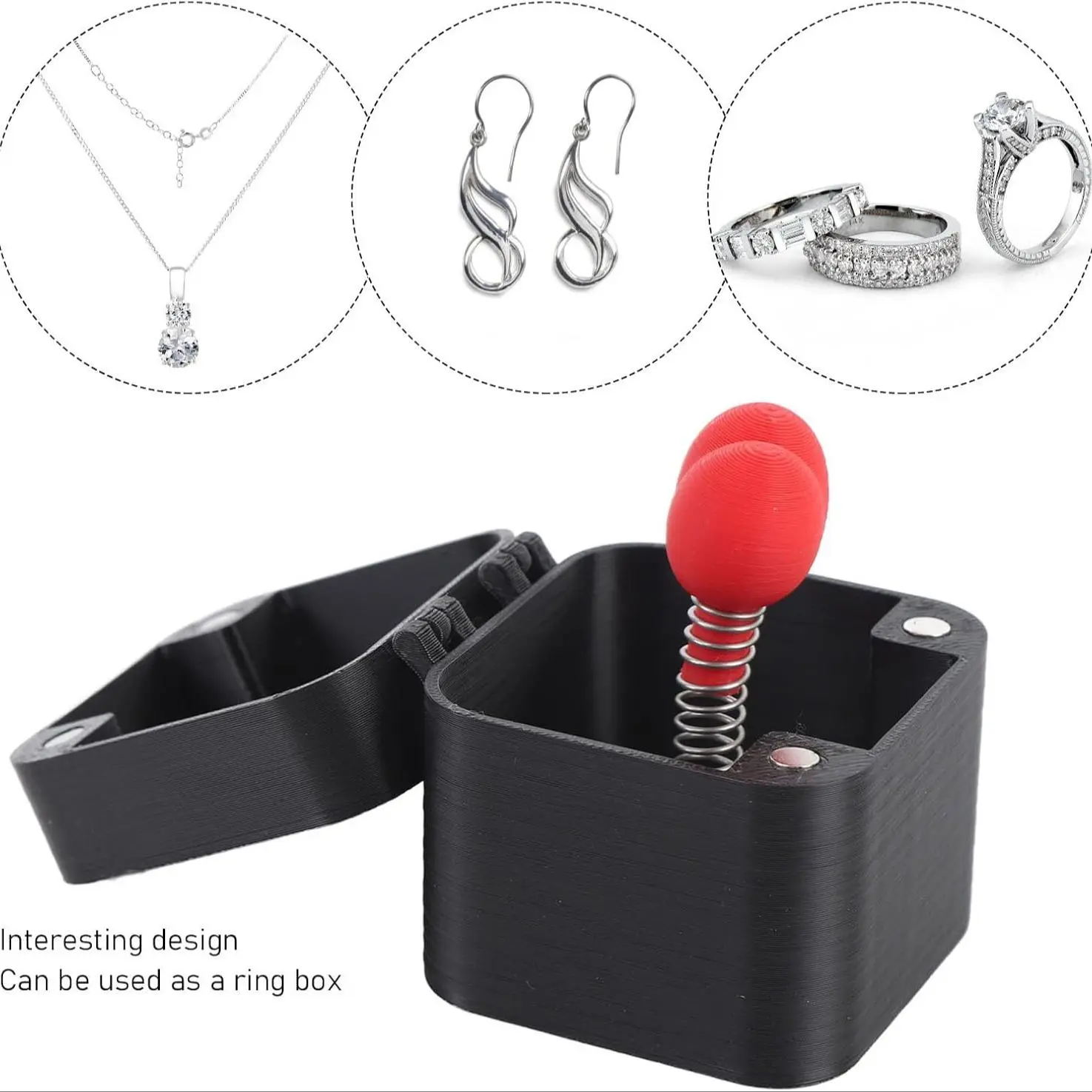Heart Surprise Box for Women, Ideal Christmas and Birthday Gifts, Perfect Valentine Day Presents for Girls