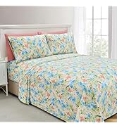 All Season Comforter and Year Round Medium Weight Super Soft Down Alternative Reversible 3-Piece Comforter Set, Full/Queen, Orange/Chocolate