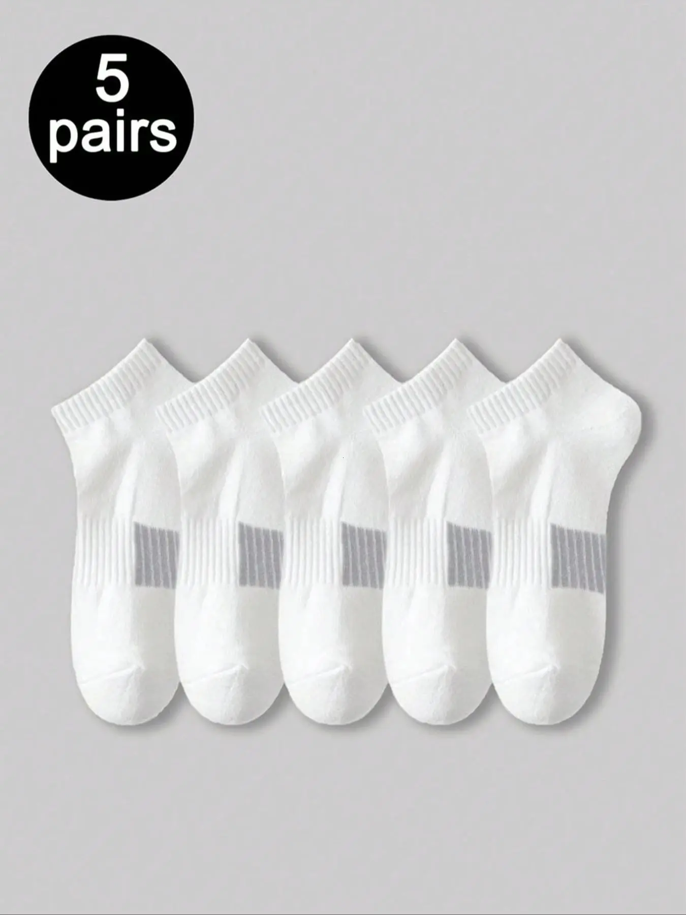 5/10/20 Pairs Short Socks Set, Casual Multifunctional Sports Low Anklet Invisible Socks, Unisex Comfortable Breathable Anti-Odor