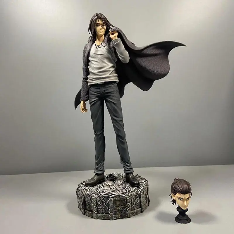NEW 30cm Attack On Titan Anime Figure Eren Jaeger Action Figure Jaeger Survey Corps Statue Figurine Model Doll Toy Christmas