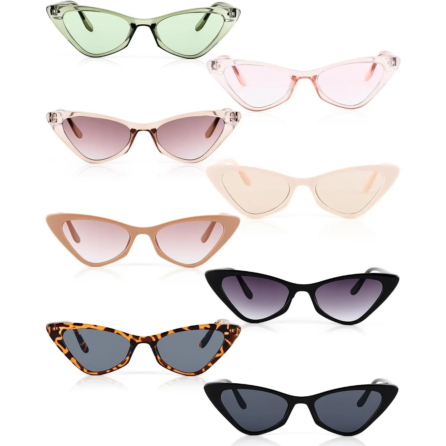 8 Pairs Sunglasses Bulk for Party