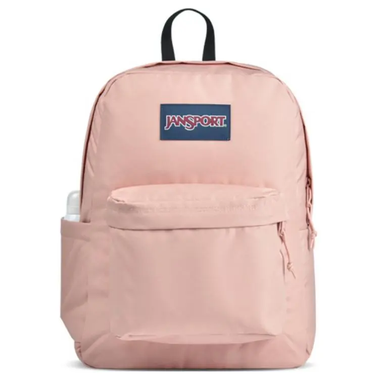 JanSport Campus Zippered Polyester Backpack for Women, Classic Style in Beeswax Pink