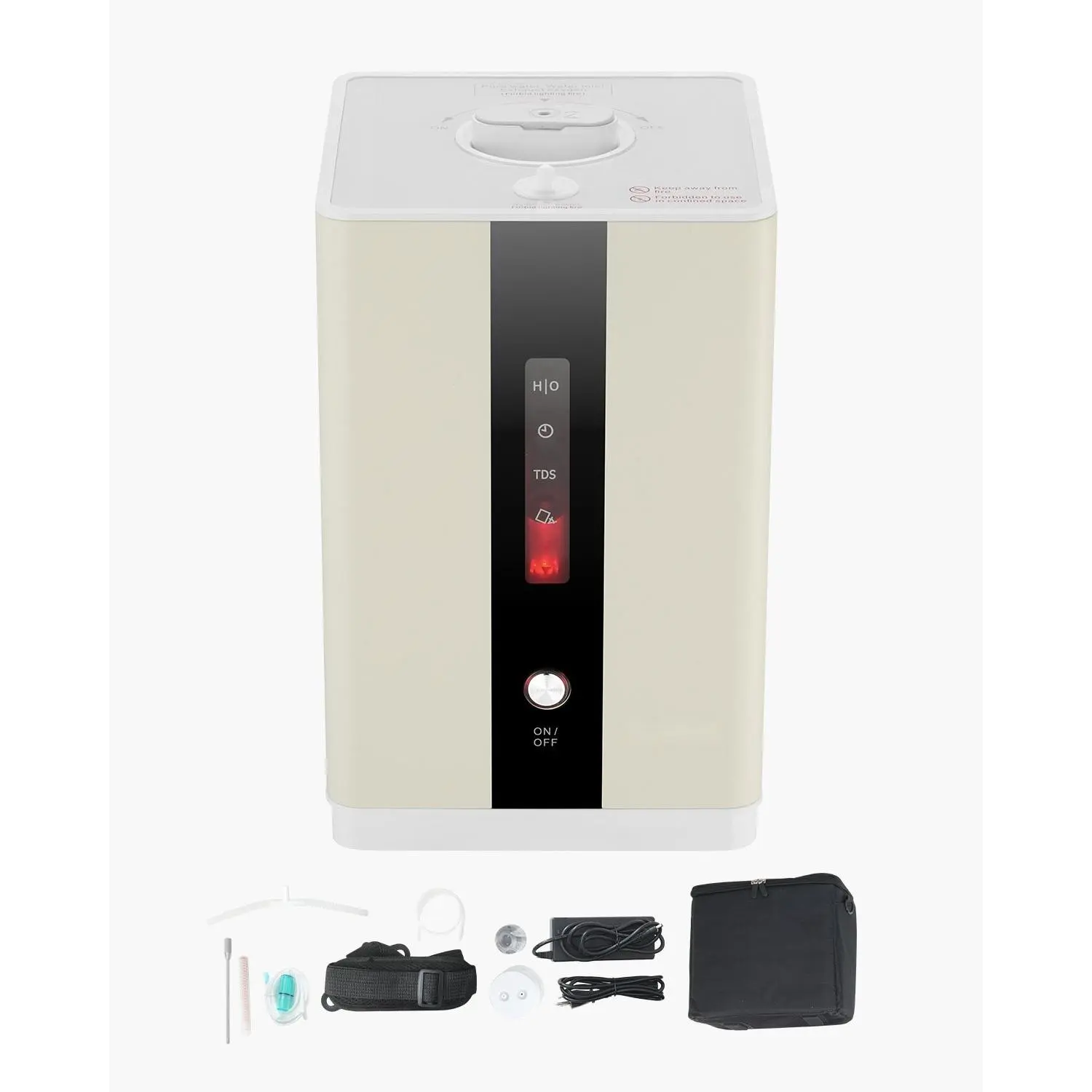 Hydrogen Inhalation Therapy Machine 99.99% High Purity 225ml/min Portable Hydrogen Device For Personal Wellness And Home Use, Safe Efficient Hydrogen Rich Gas Generator, Low Noise, Compact Design