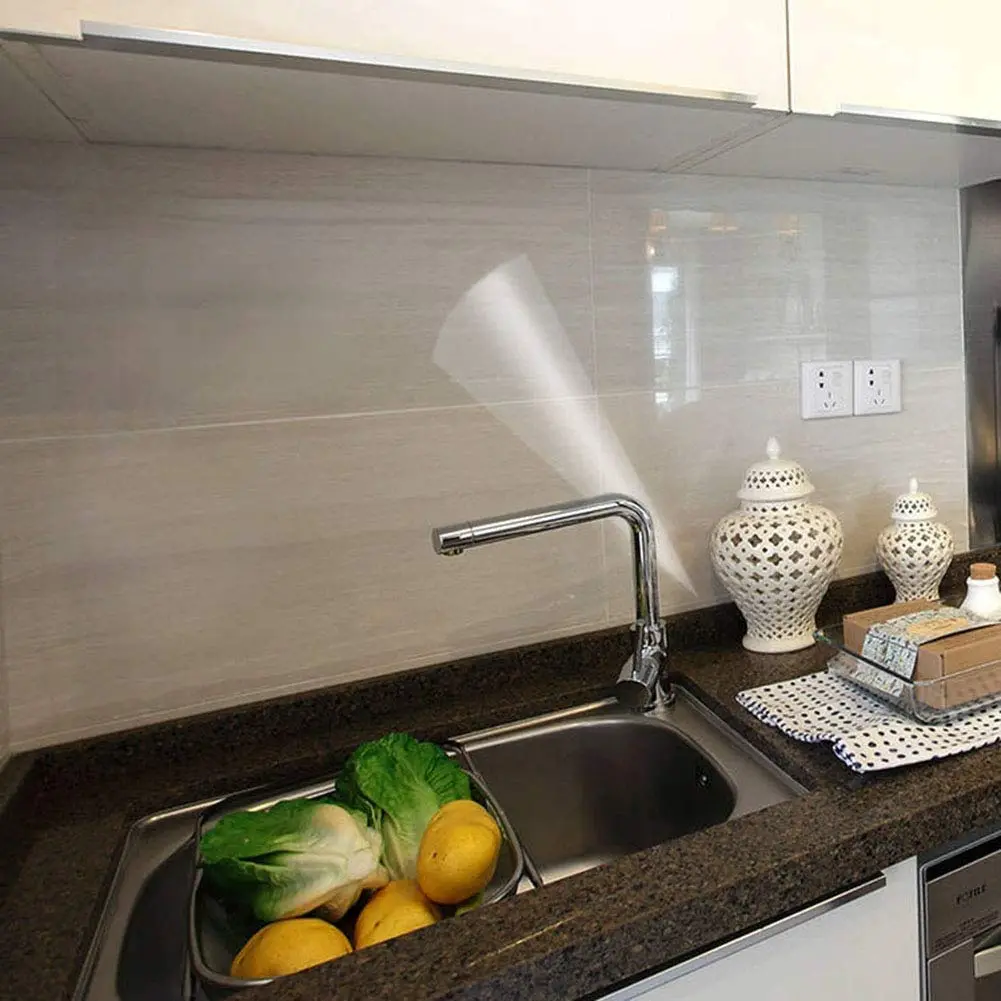 Transparent Self-Adhesive Vinyl Contact Paper - Removable, Waterproof, Oil-Proof for Kitchen Appliances, 11.8in x 118in (Bra Accessories for Household Use)