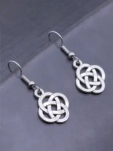 Vintage Celtic Knot Dangle Earrings, Irish Braided Design, Eternal Love Jewelry, Anniversary Gift for Women, Elegant & Unique Accessory