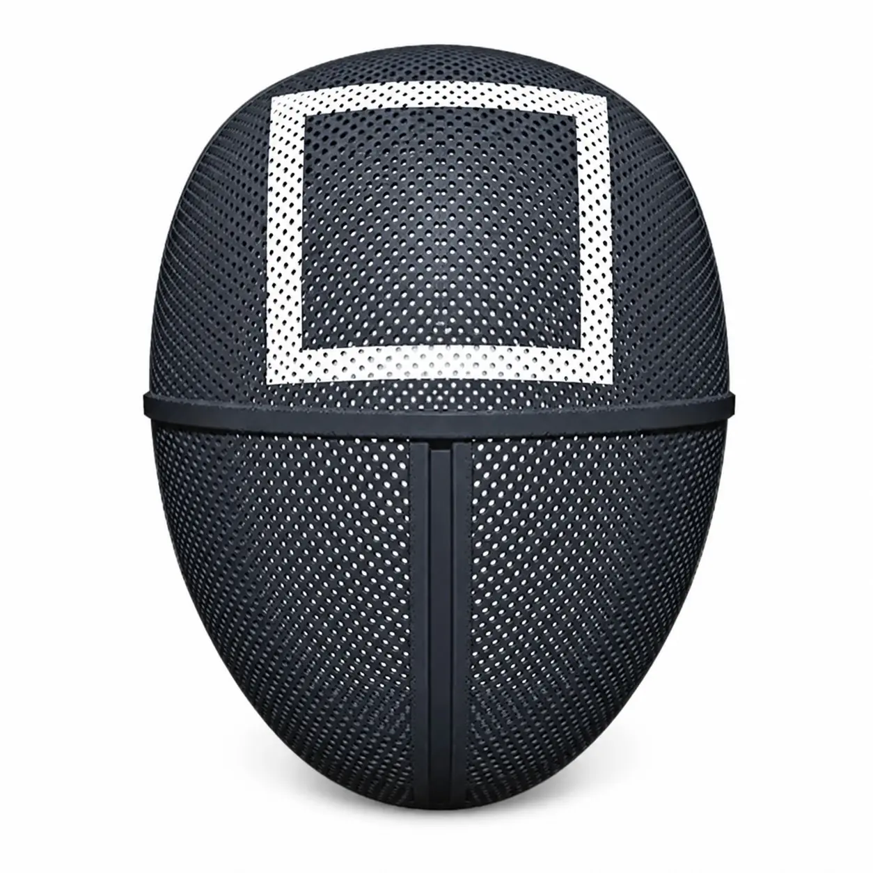 Black Gothic Mesh Mask, Geometric Halloween Costume Face Mask for Masquerade Party, Cosplay and Theme Events, Masquerade Masks