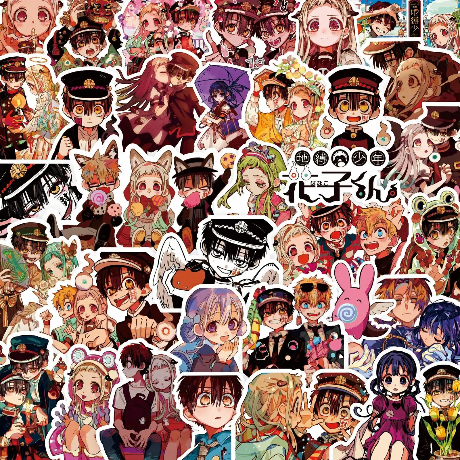 67/84/151PCS Cartoon Toilet Bound Hanako Kun Anime Stickers Kids Toys Cute Skateboard Bike Laptop Phone DIY Graffiti Sticker